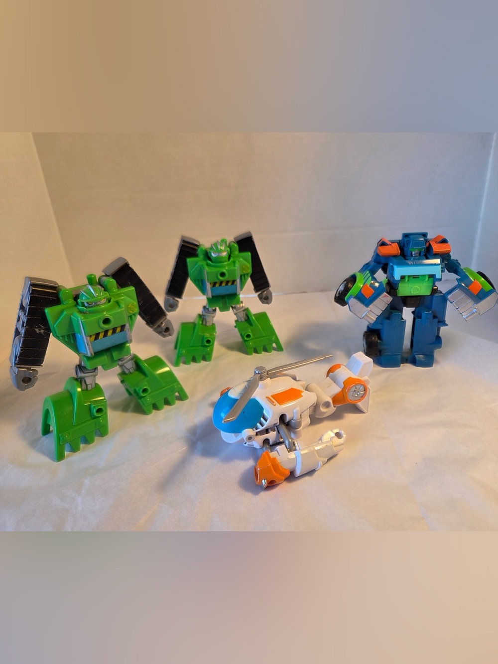 Playskool Heroes Transformers Rescue Bots Academy Lot of 4 Figures Hasbro Toys